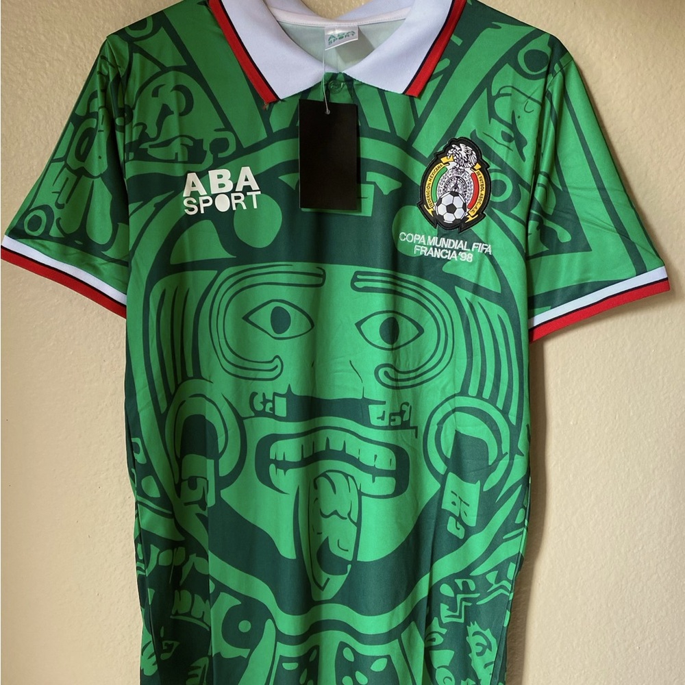 Mexico Jersey Retro 1998 Soccer Jersey  | Mexico National Soccer Team Men’s